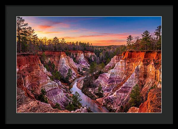 Providence Canyon Sunset View
