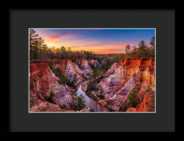 Providence Canyon Sunset View