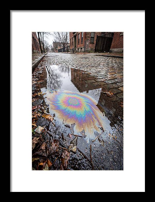Puddle Oil Rainbow