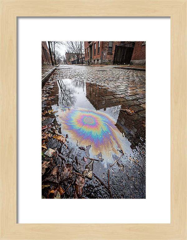 Puddle Oil Rainbow