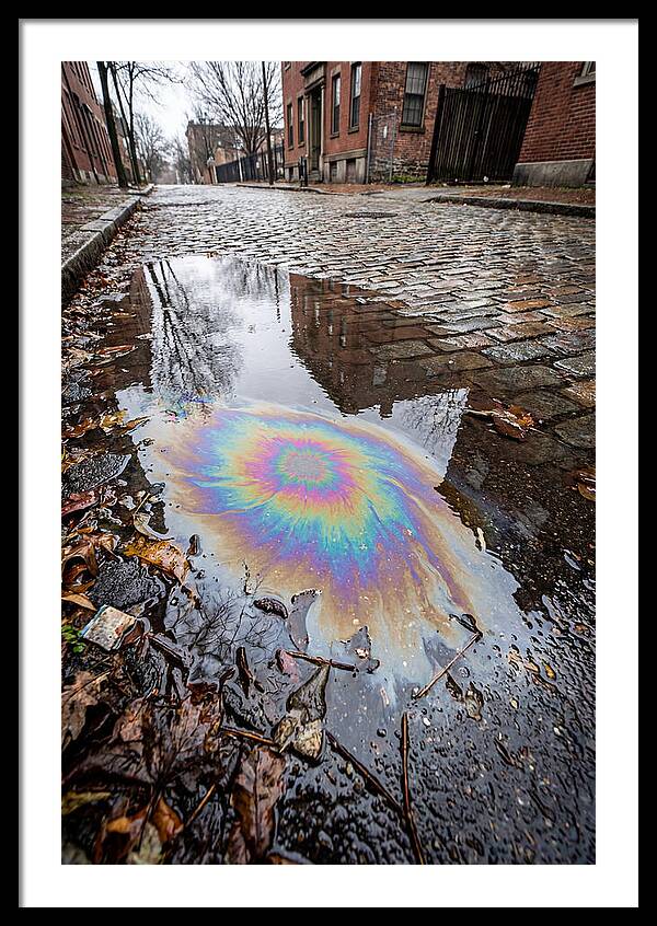 Puddle Oil Rainbow