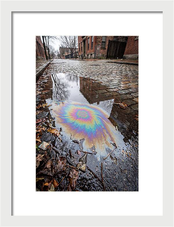 Puddle Oil Rainbow
