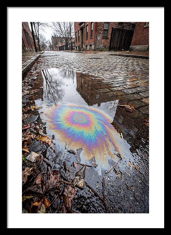 Puddle Oil Rainbow