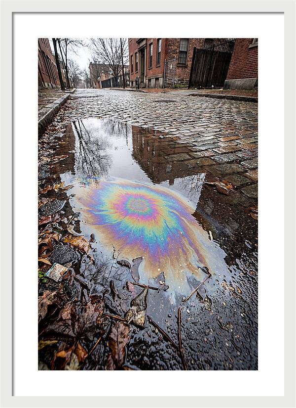 Puddle Oil Rainbow
