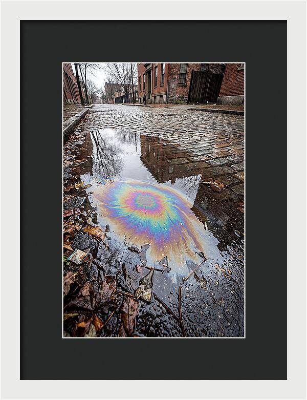 Puddle Oil Rainbow