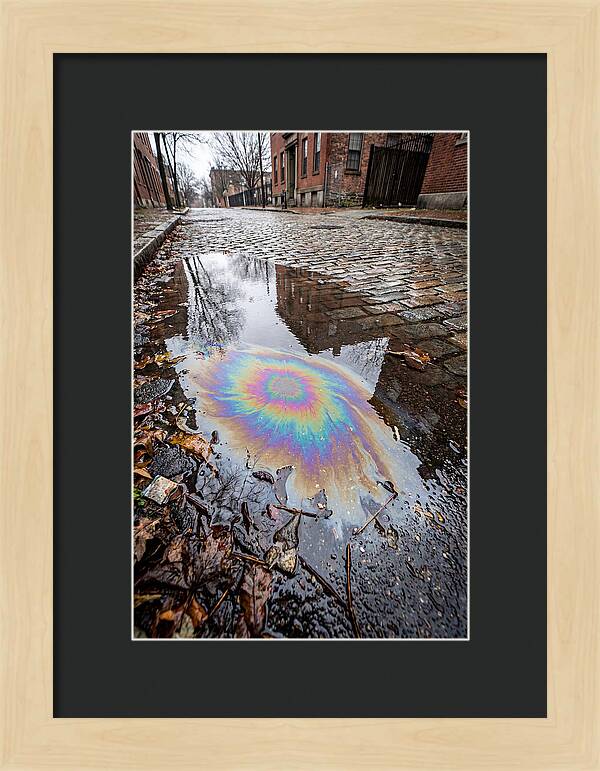 Puddle Oil Rainbow