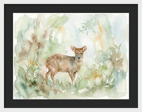 Pudu Among Lush Greens