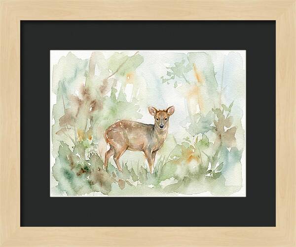 Pudu Among Lush Greens