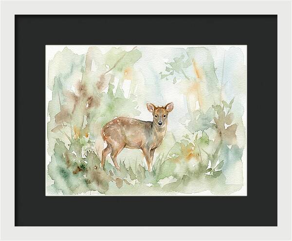 Pudu Among Lush Greens