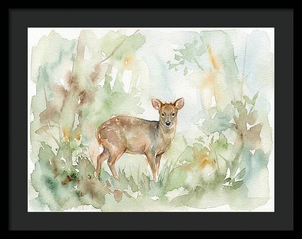 Pudu Among Lush Greens