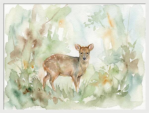 Pudu Among Lush Greens