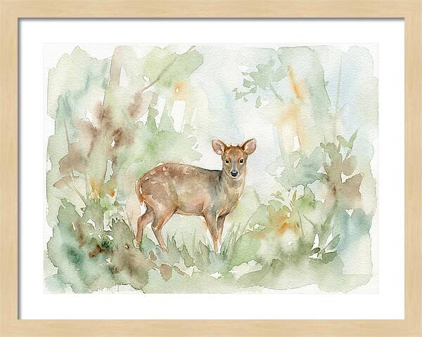 Pudu Among Lush Greens