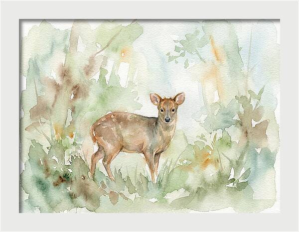 Pudu Among Lush Greens