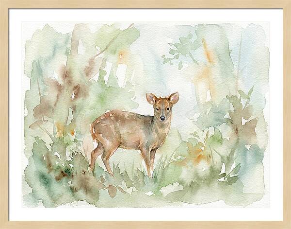 Pudu Among Lush Greens