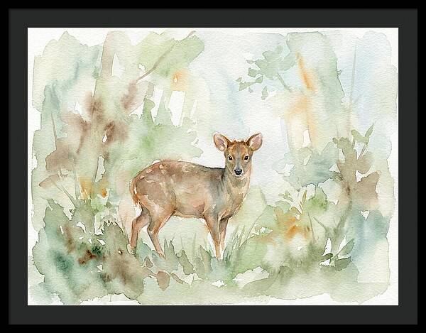 Pudu Among Lush Greens