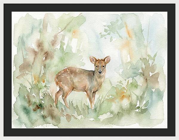 Pudu Among Lush Greens