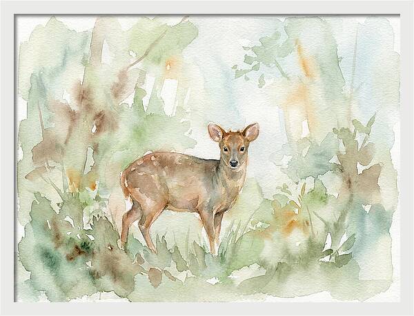 Pudu Among Lush Greens