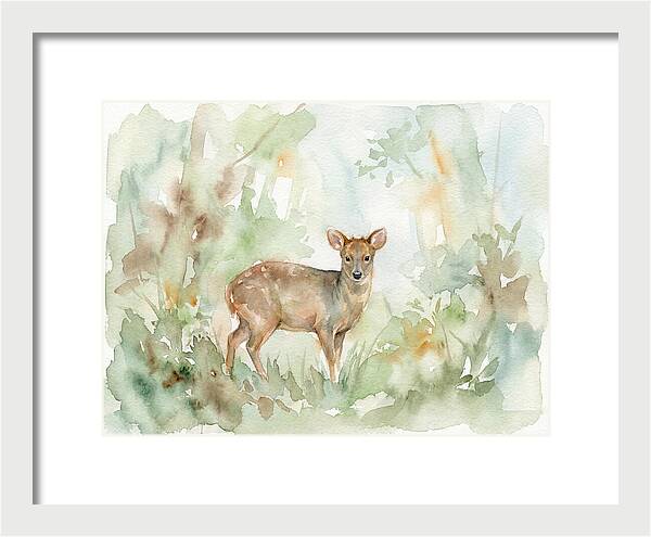 Pudu Among Lush Greens