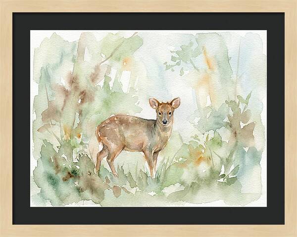 Pudu Among Lush Greens