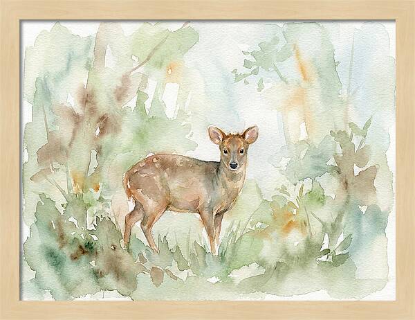 Pudu Among Lush Greens