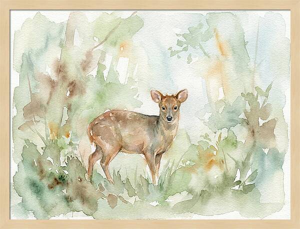 Pudu Among Lush Greens