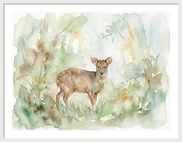 Pudu Among Lush Greens
