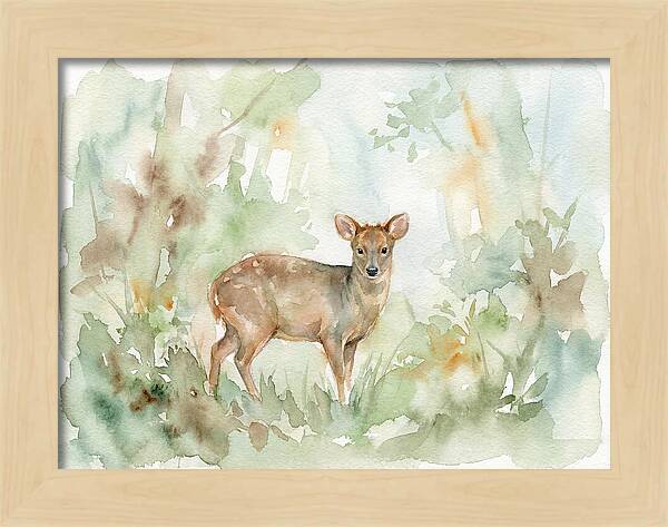 Pudu Among Lush Greens