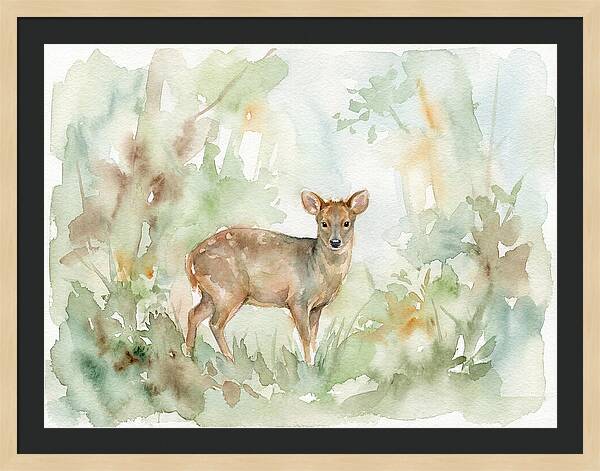 Pudu Among Lush Greens