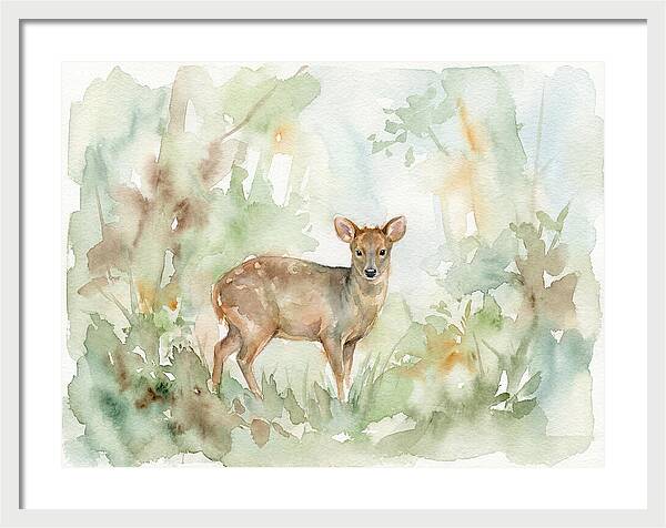 Pudu Among Lush Greens