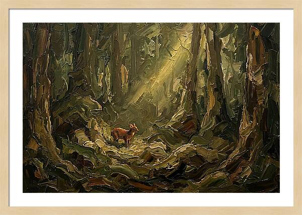 Pudu Amongst The Trees