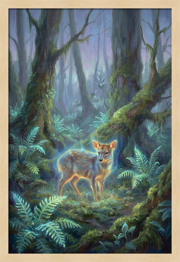 Pudu In Enchanted Forest