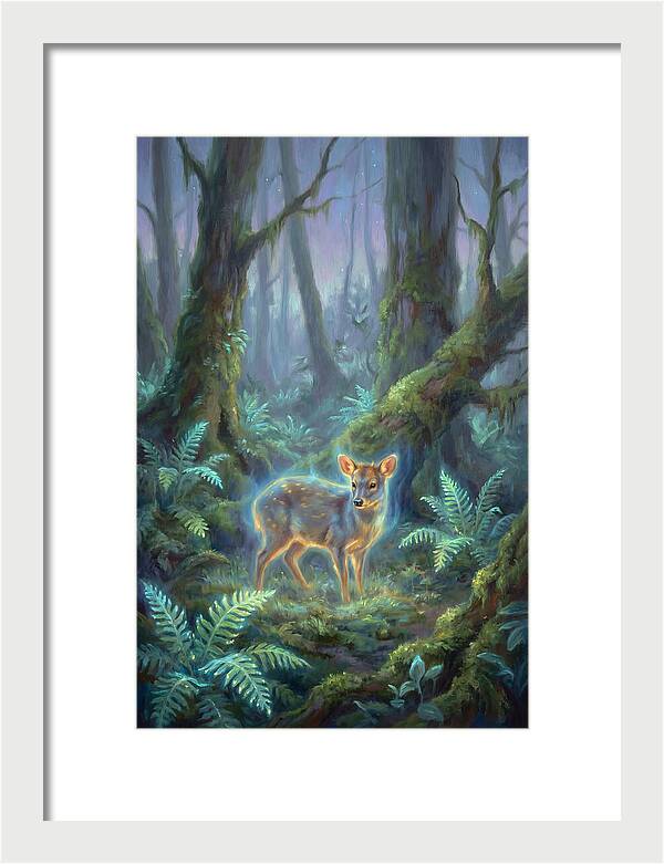 Pudu In Enchanted Forest
