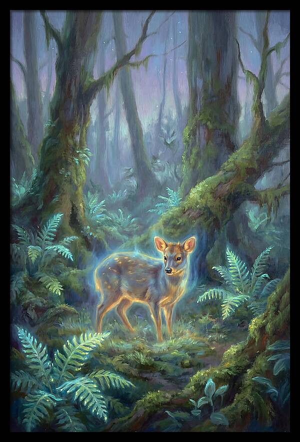Pudu In Enchanted Forest