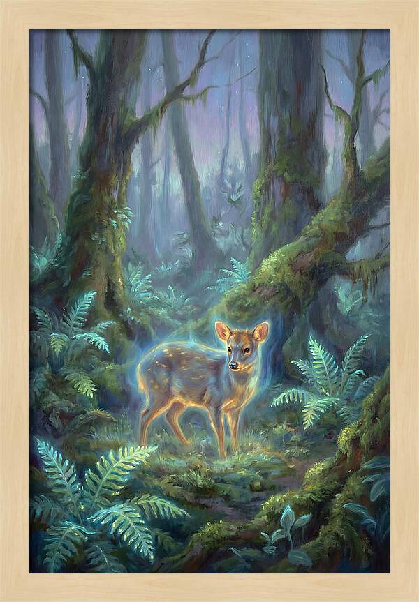 Pudu In Enchanted Forest