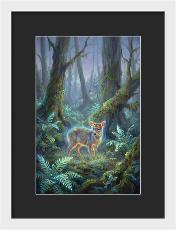 Pudu In Enchanted Forest