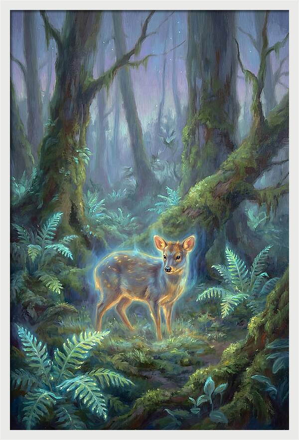 Pudu In Enchanted Forest