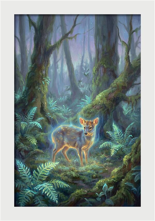 Pudu In Enchanted Forest