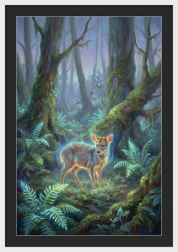 Pudu In Enchanted Forest