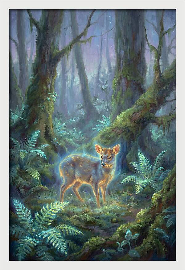 Pudu In Enchanted Forest