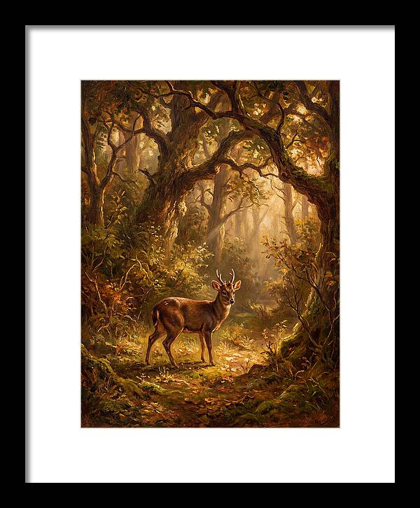 Pudu In Enchanted Forest