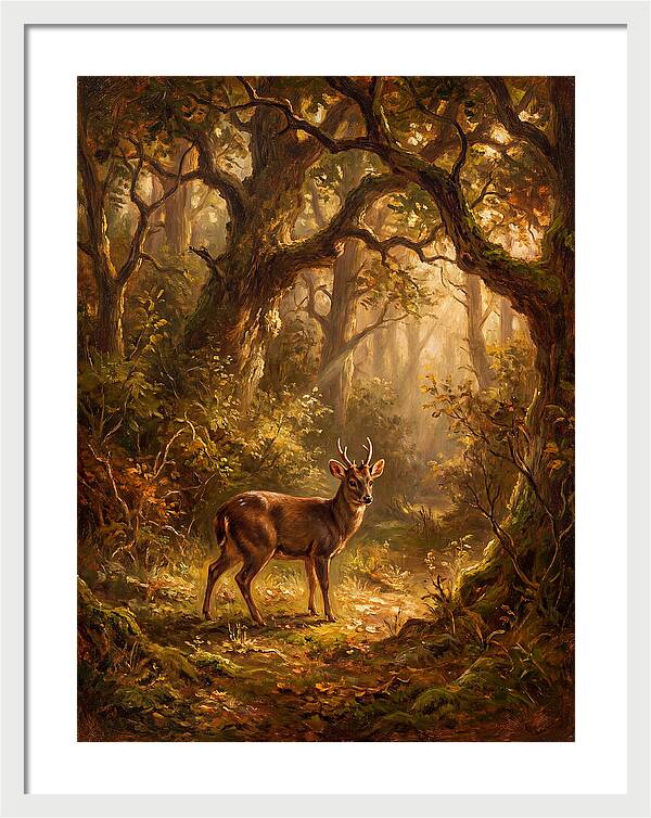 Pudu In Enchanted Forest