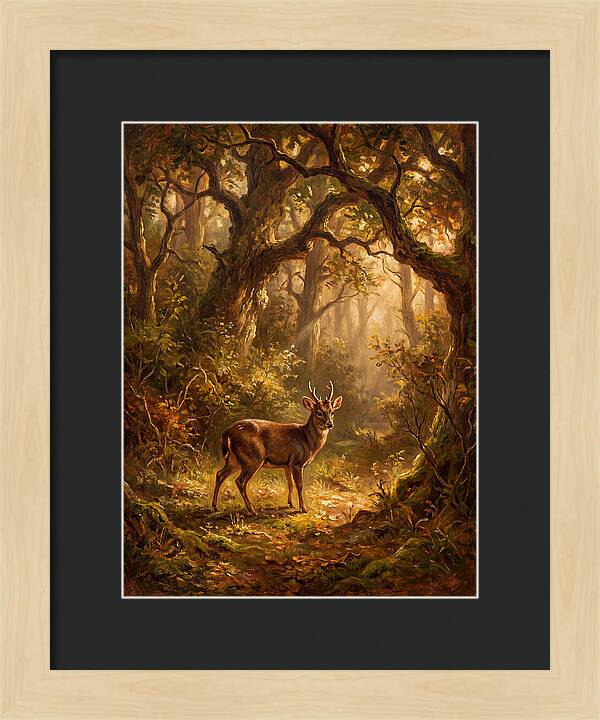 Pudu In Enchanted Forest