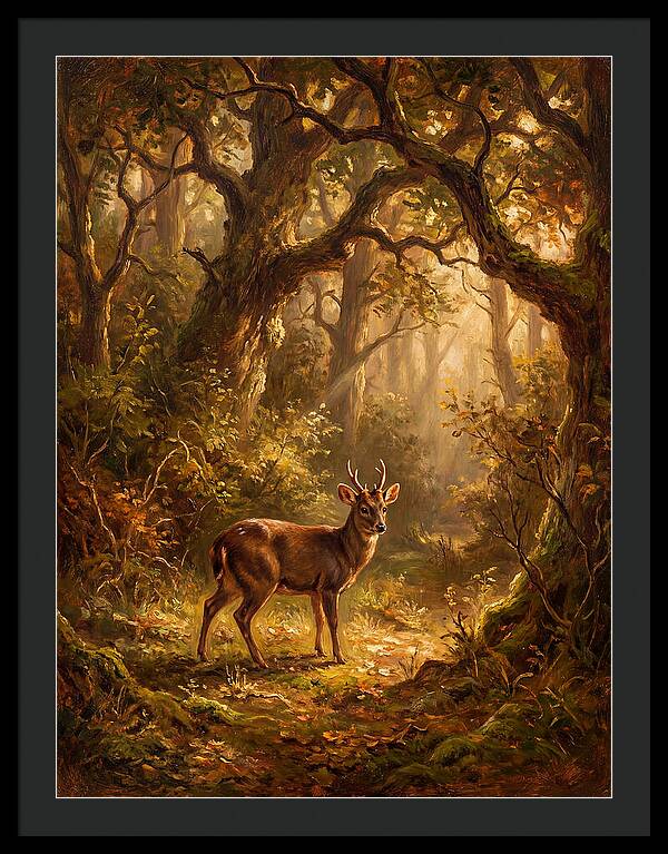 Pudu In Enchanted Forest