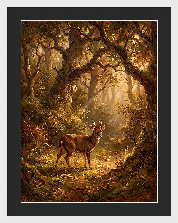 Pudu In Enchanted Forest