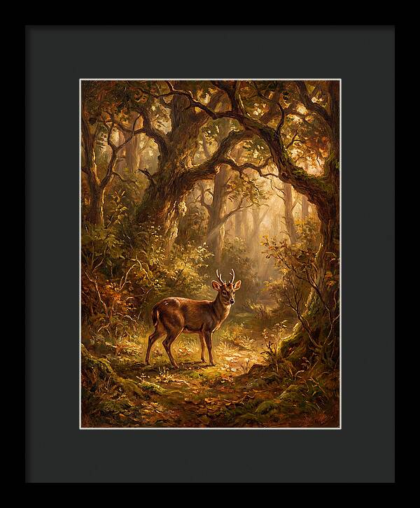 Pudu In Enchanted Forest