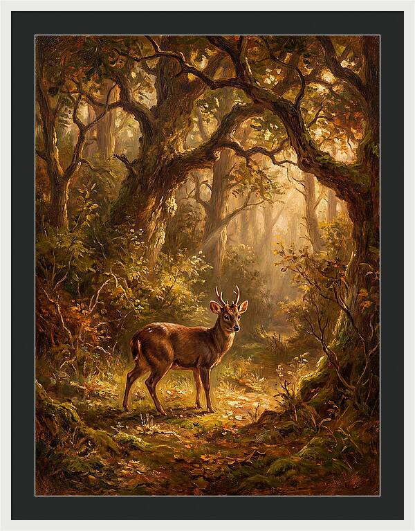 Pudu In Enchanted Forest