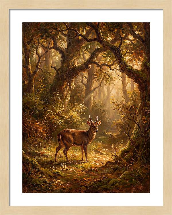 Pudu In Enchanted Forest
