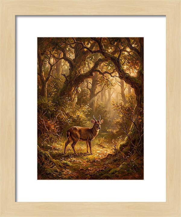 Pudu In Enchanted Forest