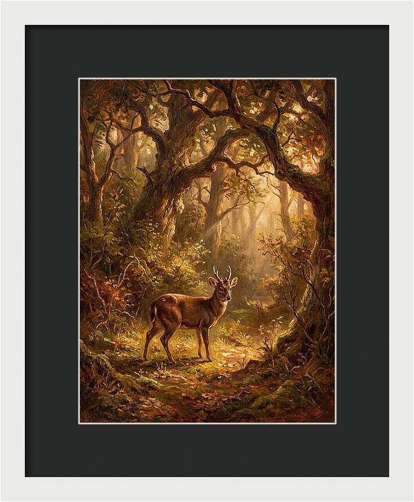 Pudu In Enchanted Forest