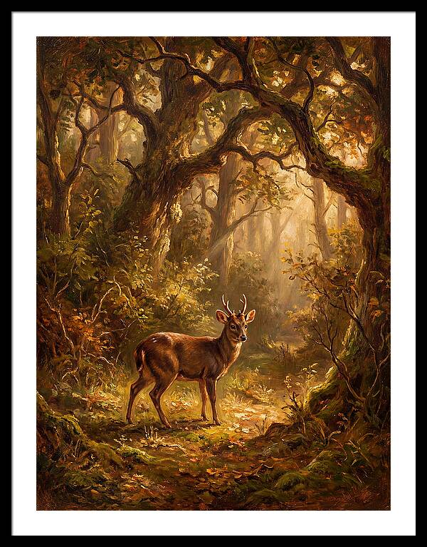 Pudu In Enchanted Forest